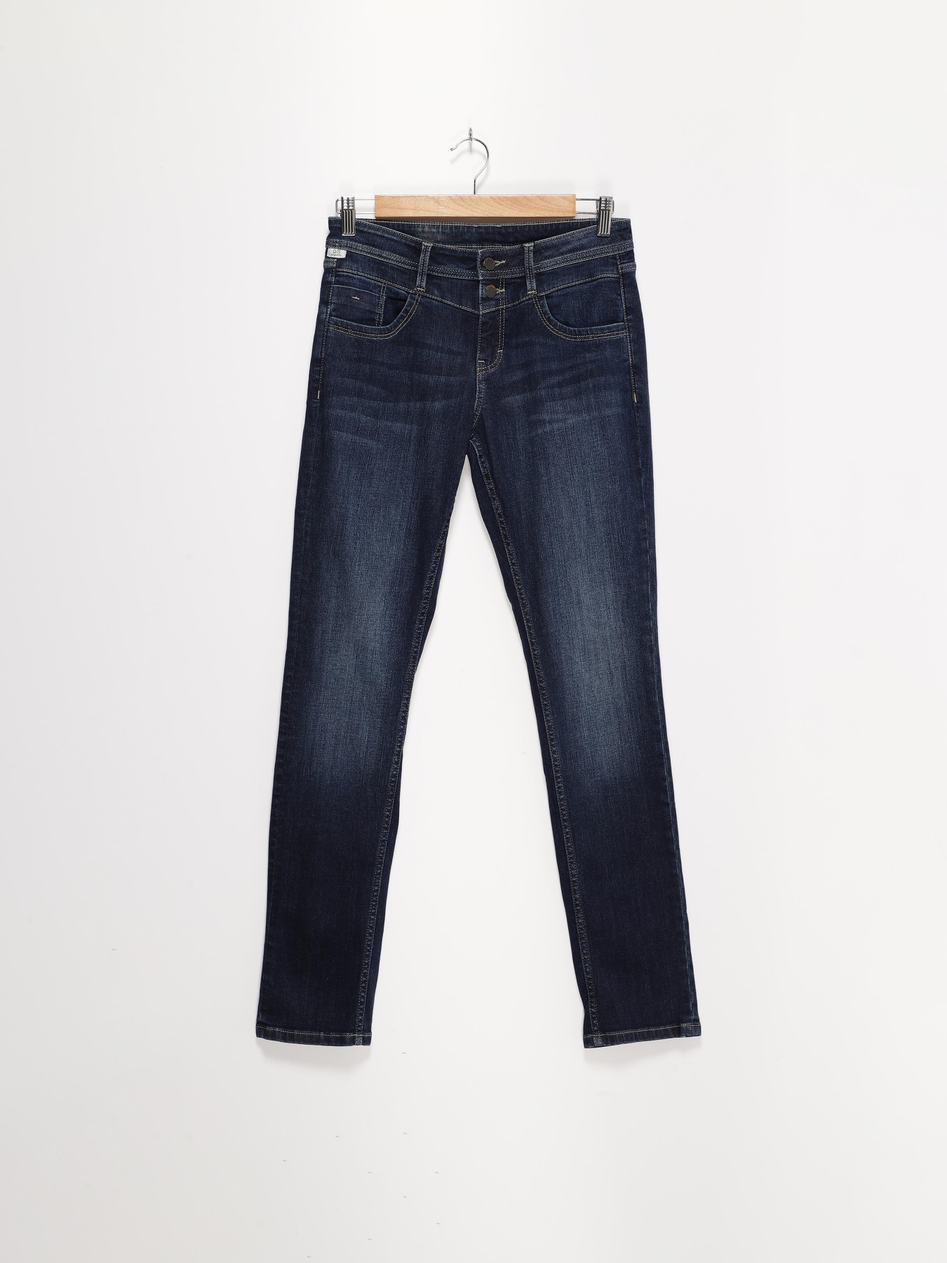 Прямые джинсы S.Oliver модель 16122020326_т.синій Фото