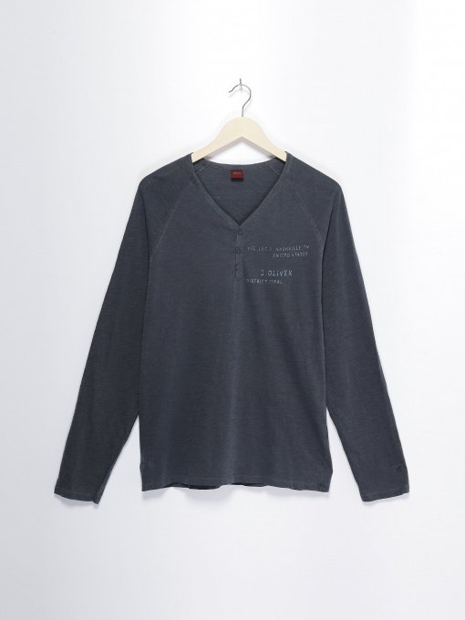 Лонгслив S.Oliver модель 20709316360_т.сірий Фото