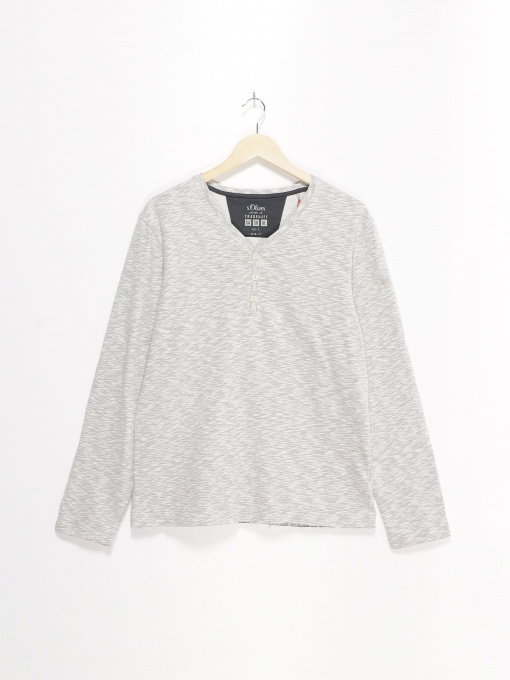 Лонгслив S.Oliver модель 20712318011_с.сірий комб. Фото