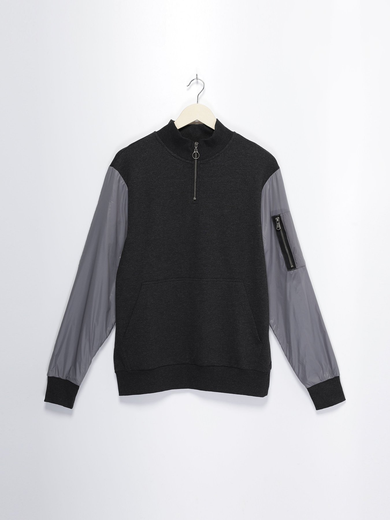 Світшот S.Oliver модель 20810417010_т.сірий з сірим Світшот S.Oliver модель 20810417010_т.сірий з сірим Фото