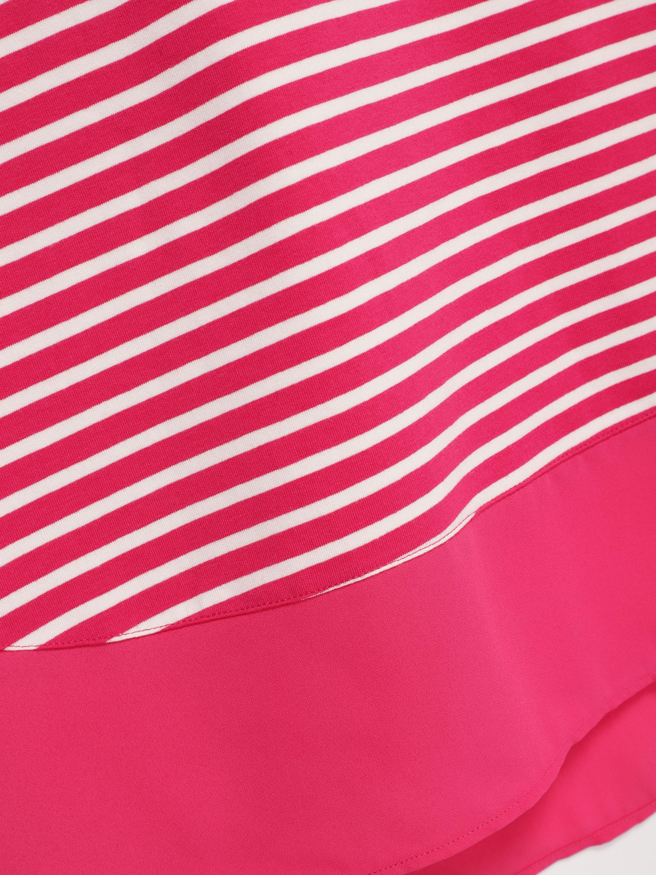 Лонгслив S.Oliver модель 21705415412_рожевий з білим Лонгслив S.Oliver модель 21705415412_рожевий з білим Фото