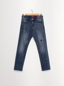 Прямые джинсы S.Oliver модель 21709714688_синій комб. Фото