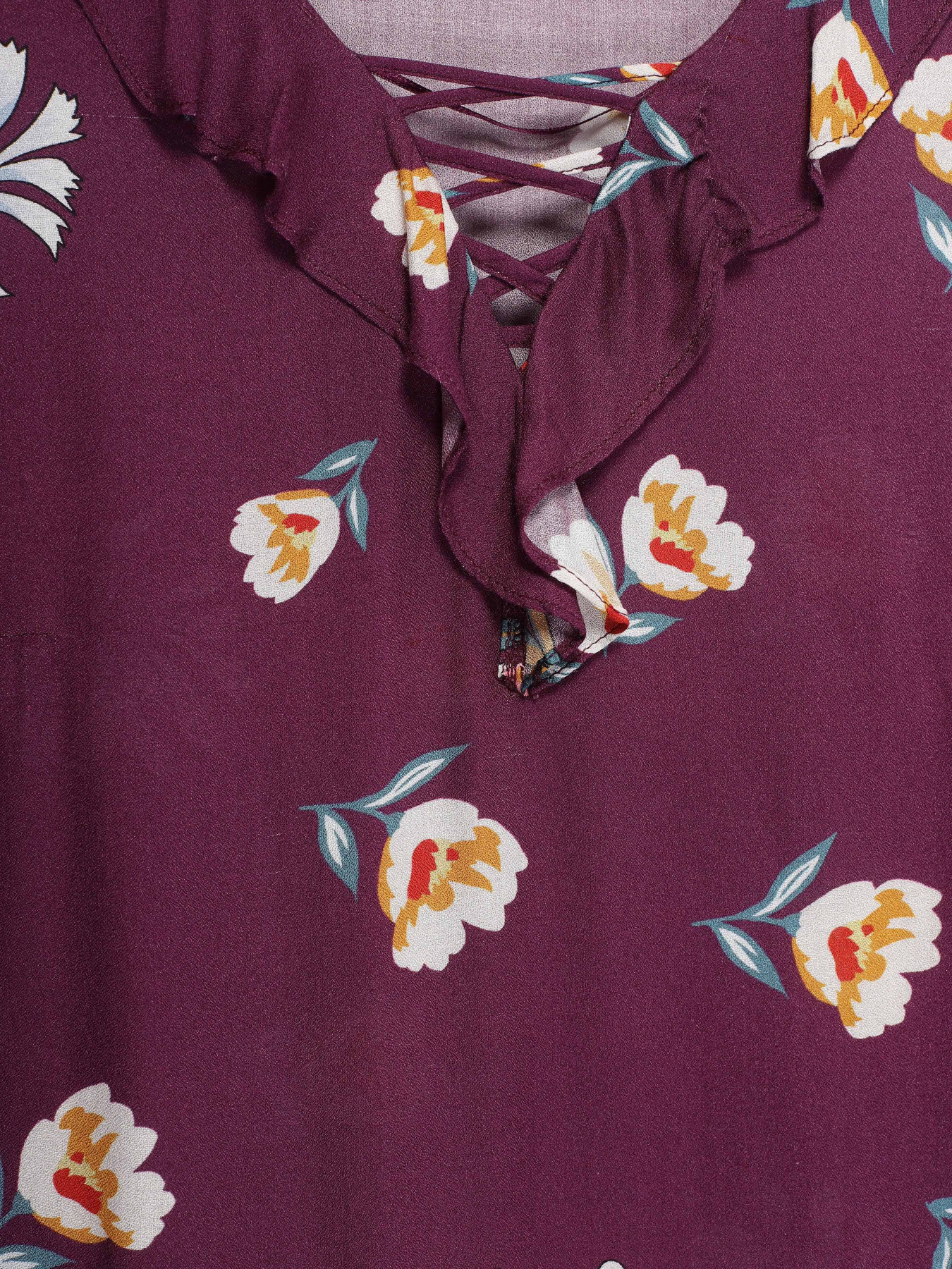 Блуза S.Oliver модель 21710112128_т.фіолетовий комб. Фото