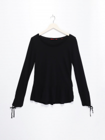 Лонгслив S.Oliver модель 21711316294_чорний Лонгслив S.Oliver модель 21711316294_чорний Фото