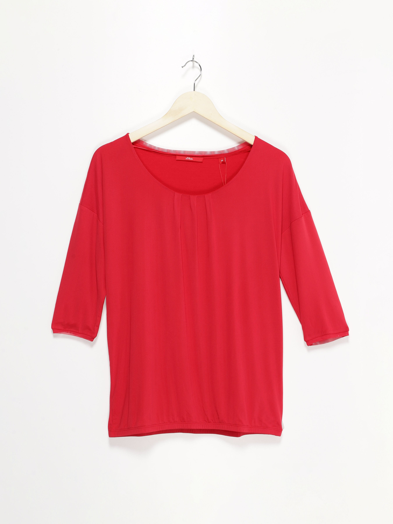 Лонгслив S.Oliver модель 21712394194_червоний Фото