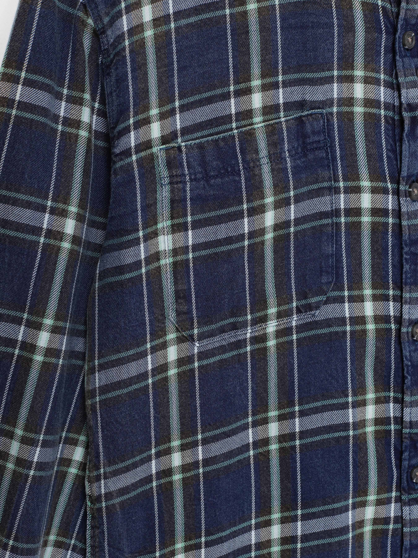 Сорочка повсякденна S.Oliver модель 40512215613_т.синій комб. Фото