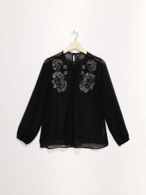 Блуза S.Oliver модель 41511118042 _чорний Фото