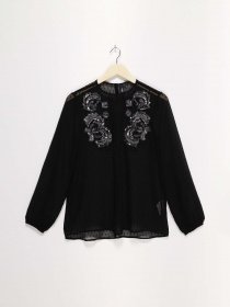 Блуза S.Oliver модель 41511118042_чорний Фото