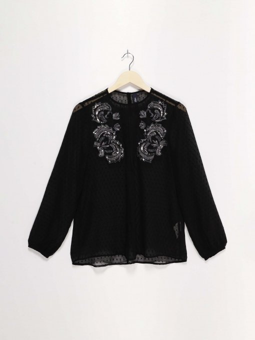 Блуза S.Oliver модель 41511118042_чорний Фото