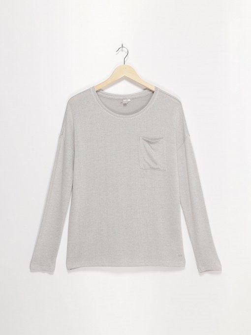 Лонгслив S.Oliver модель 41609312114_с.сірий Фото