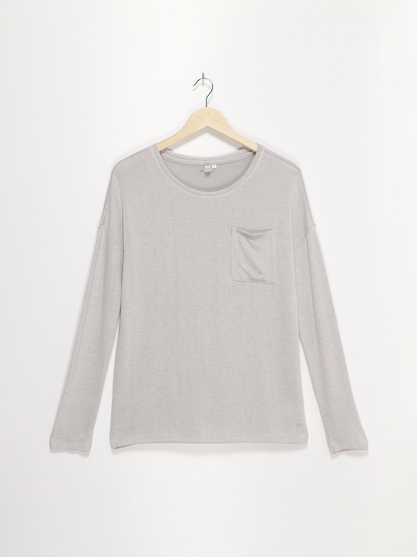 Лонгслів S.Oliver модель 41609312114_с.сірий Фото