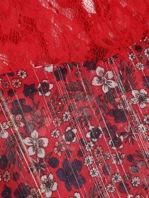 Блуза S.Oliver модель 41808196620_червоний комб. Фото