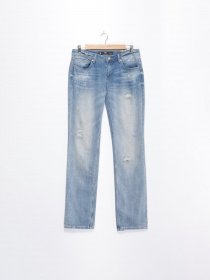 Прямые джинсы S.Oliver модель 46603718718_синій комб. Фото