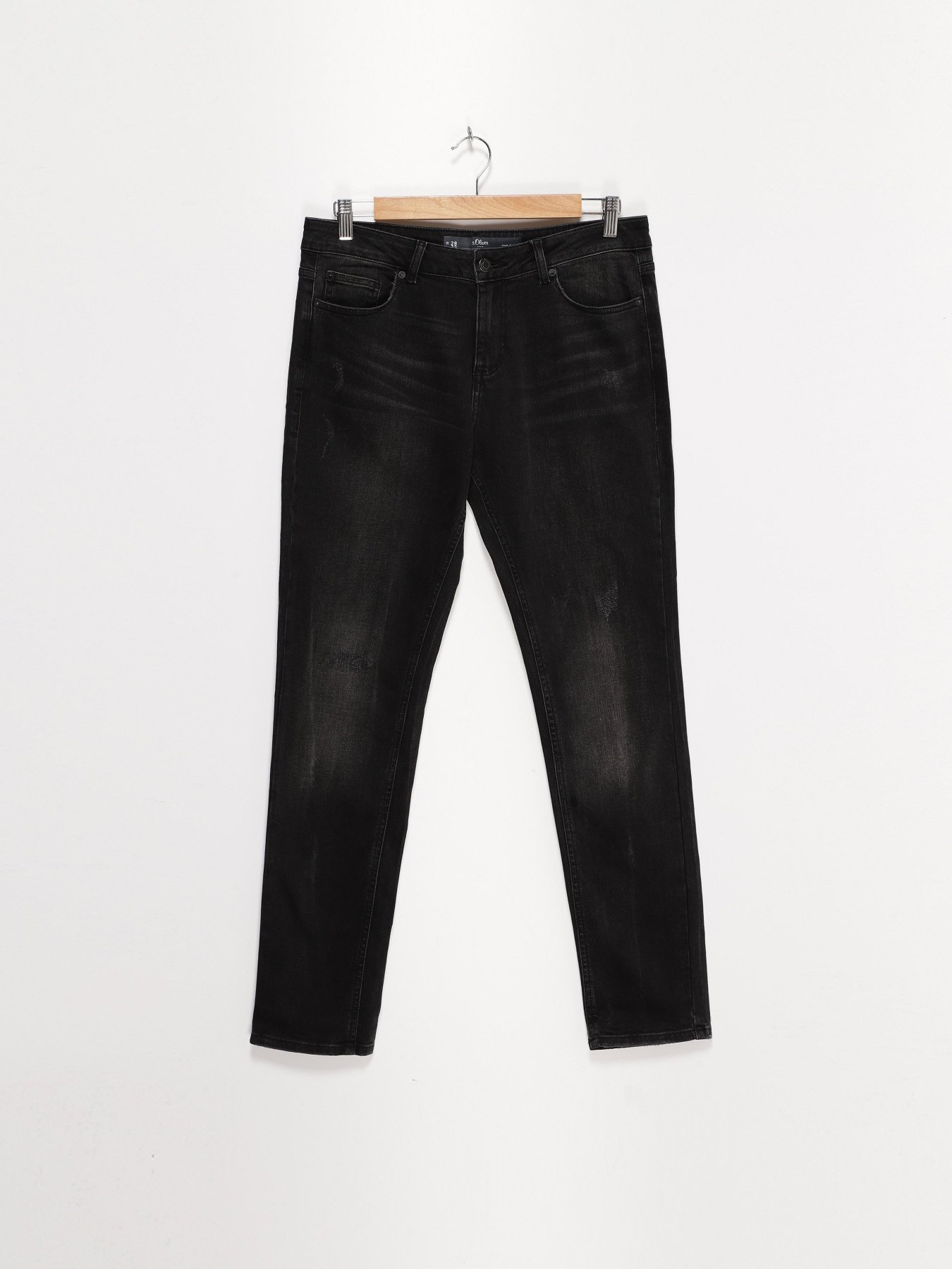 Прямые джинсы S.Oliver модель 49509718677_т.сірий Фото