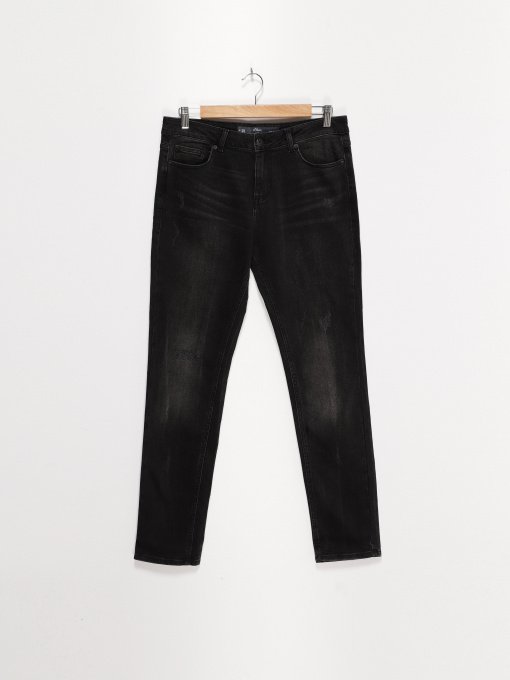 Прямые джинсы S.Oliver модель 49509718677_т.сірий Фото