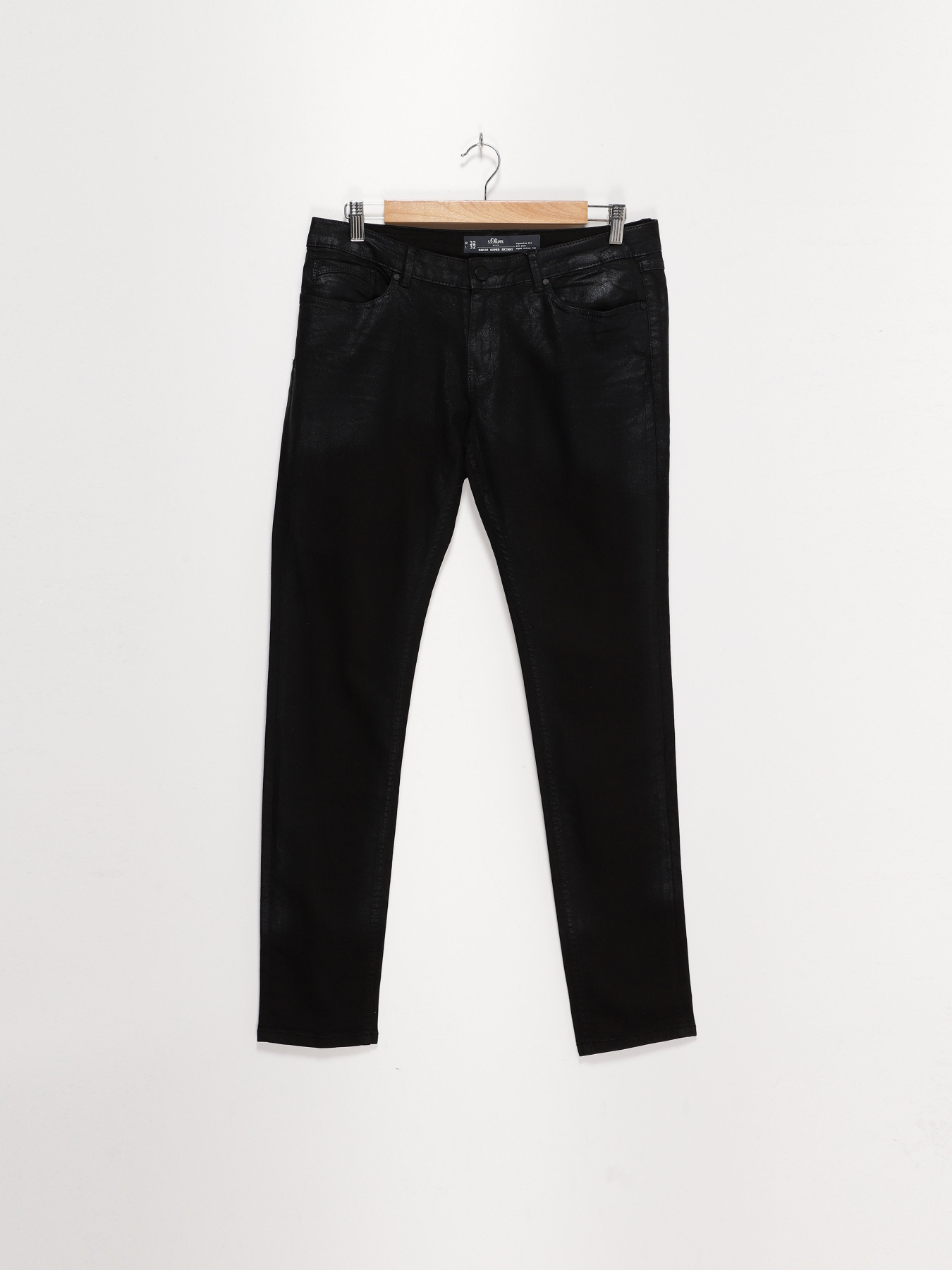 Прямые джинсы S.Oliver модель 49511716918_чорний Прямые джинсы S.Oliver модель 49511716918_чорний Фото