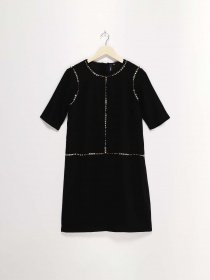 Платье мини S.Oliver модель 49511822215_чорний Фото