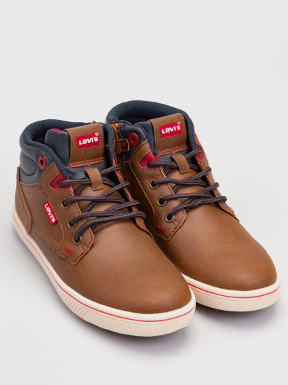 Кеди високі Levi's модель VPOR0050S COGNAC 0241 — фото 4 - INTERTOP