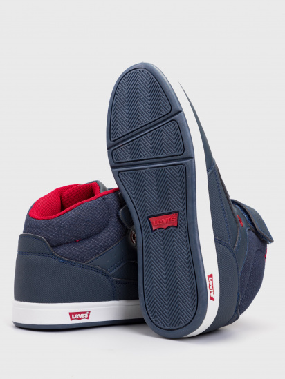 Кеди високі Levi's модель VGRA0092S NAVY 0040 — фото 4 - INTERTOP