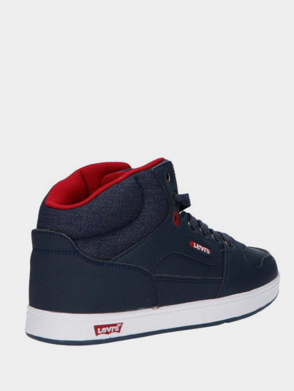 Кеди високі Levi's модель VGRA0093S NAVY 0040 — фото 3 - INTERTOP