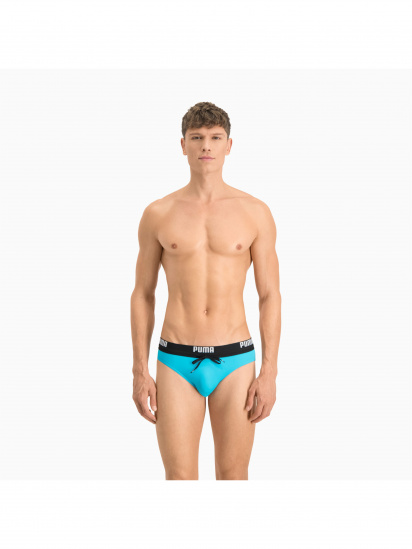 Плавки PUMA Swim Men Logo Swim Brie модель 907655 — фото 3 - INTERTOP