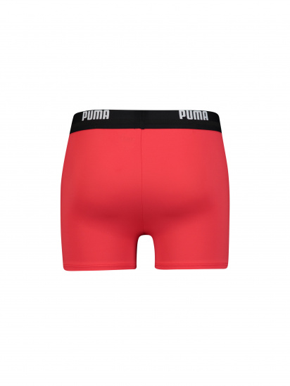 Плавки PUMA Swim Men Logo Swim Trun модель 907657 — фото - INTERTOP