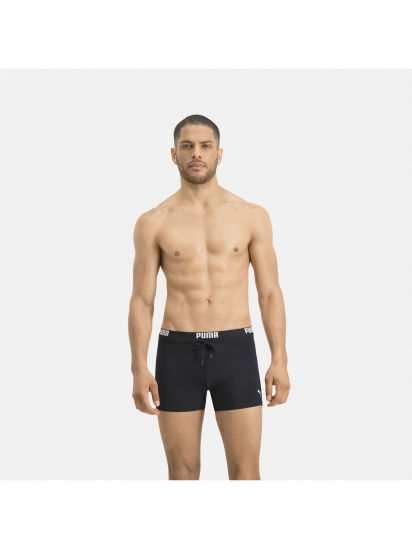 Плавки PUMA Swim Men Logo Swim Trun модель 907657 — фото 3 - INTERTOP