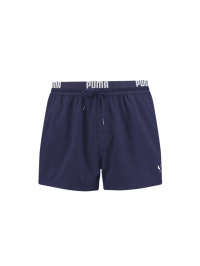 Синій - Шорти для плавання PUMA Swim Men Logo Short Len