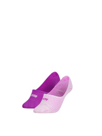 Фіолетовий - Набір шкарпеток PUMA Women Mesh Footie 2p