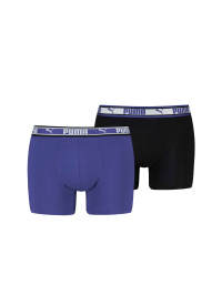 Фіолетовий - Набір трусів PUMA Men Dual Logo Boxer 2p