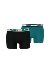 Зелений - Набір трусів PUMA Men Dual Logo Boxer 2p