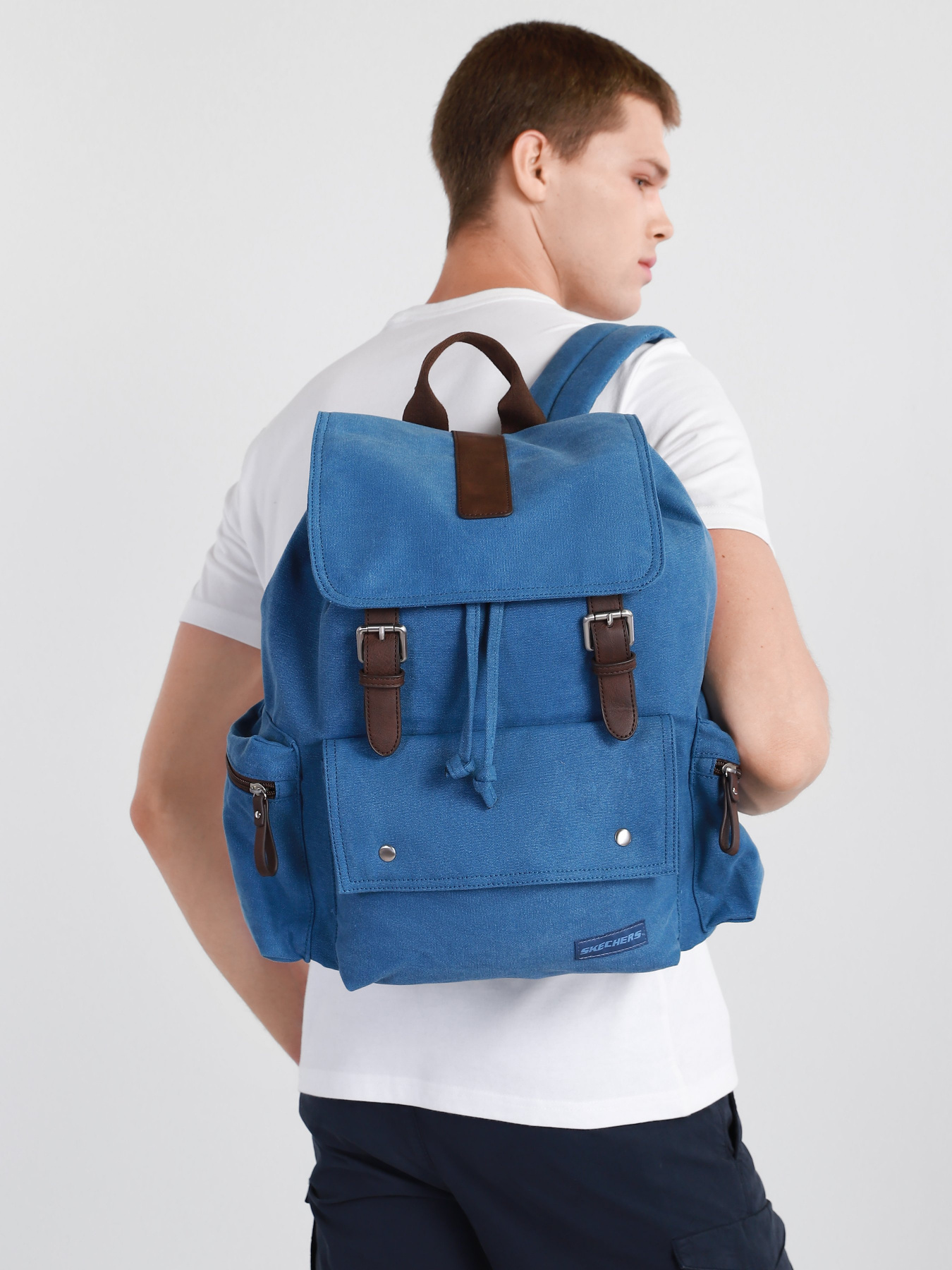Рюкзаки Skechers Rucksack Backpack модель A2526 SC BLU Фото