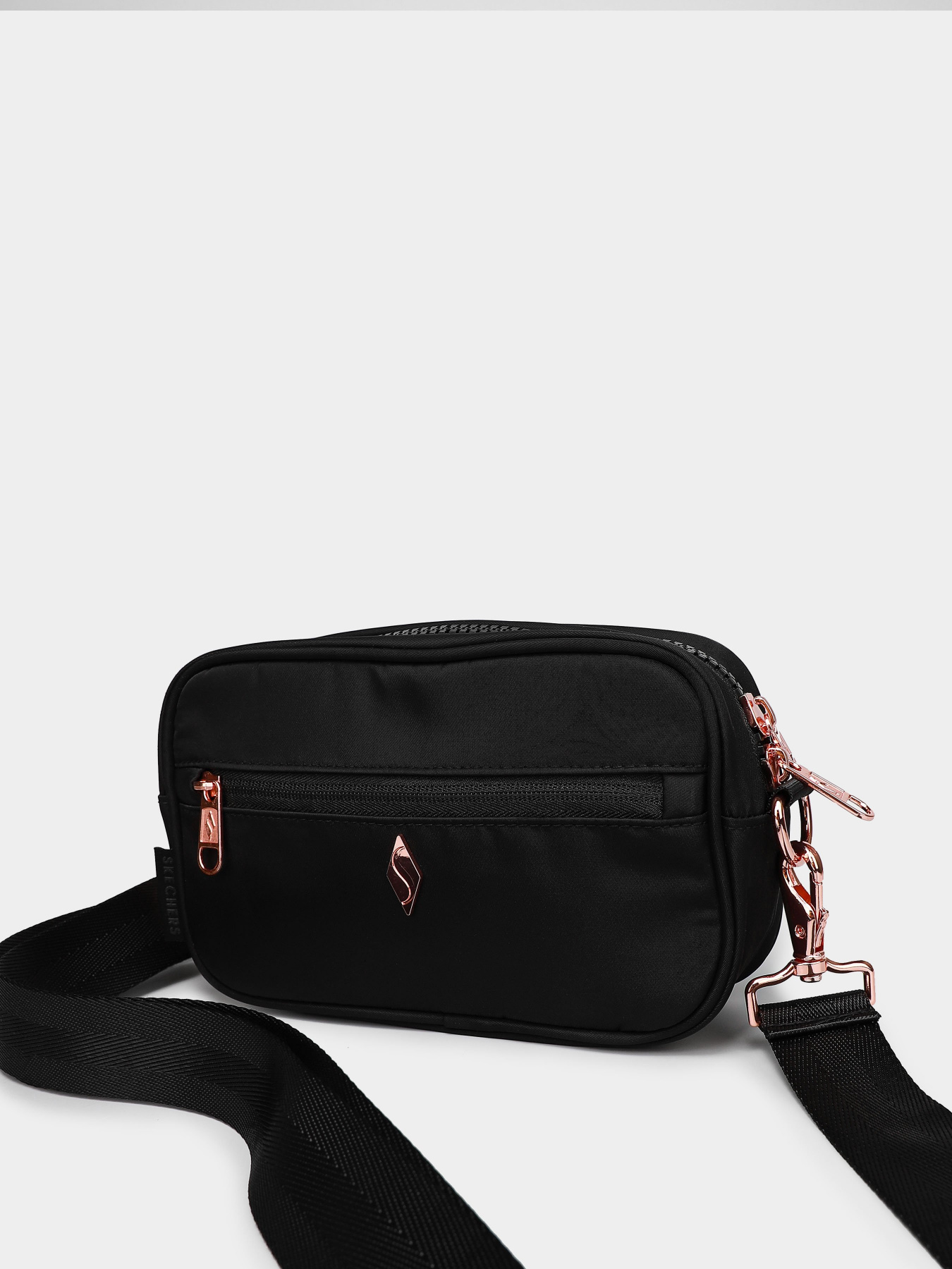 Крос-боді Skechers Diamond Nylon Crossbody Bag модель I0131 SCTW BLK Фото