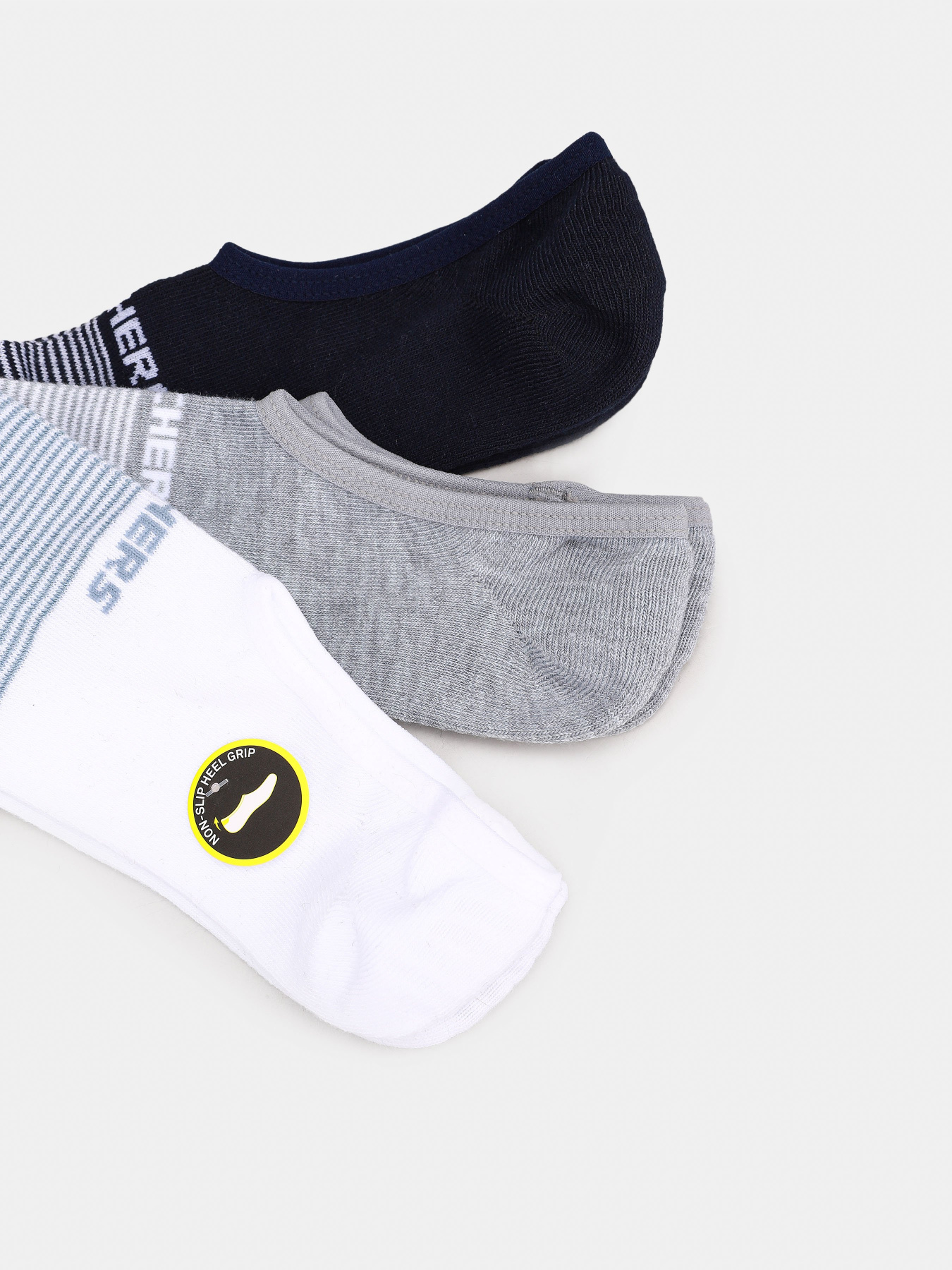 Набор носков Skechers 3 Pair No Show Sport модель S116384-109 Фото