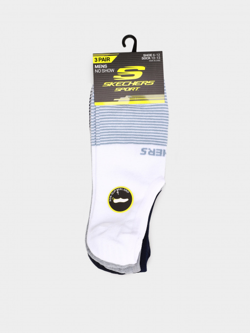 Набор носков Skechers 3 Pair No Show Sport модель S116384-109 Фото
