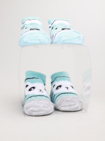 Набор носков Skechers 2 Pair Cotton Booties 0-12м модель S116518-428 Фото