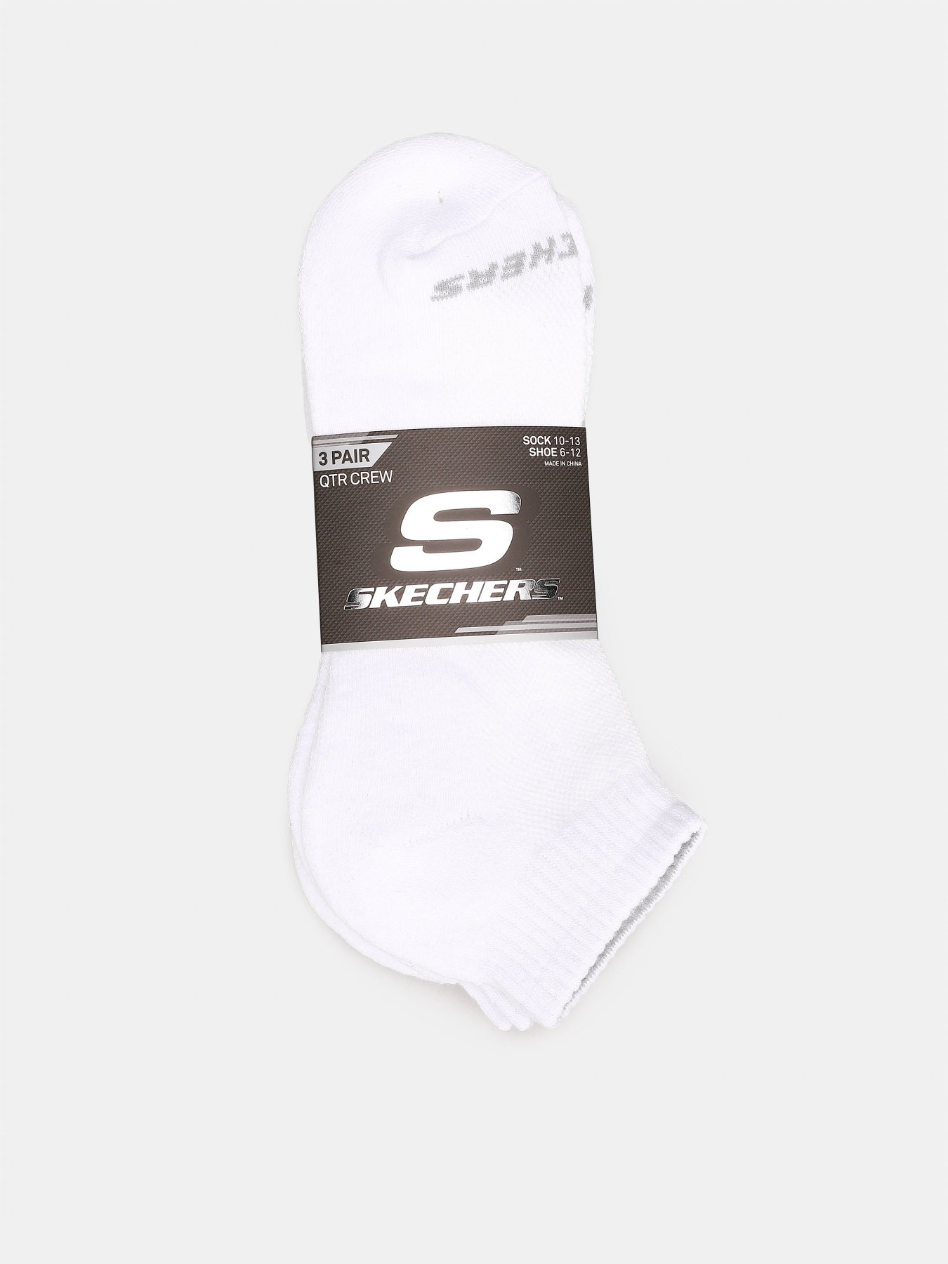 Набор носков Skechers 3 Pair Sports Qtr Crew 43-46 модель S111035-100-9 Фото