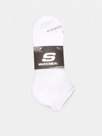 Білий - Набір шкарпеток Skechers 3 Pair Sports Qtr Crew 43-46