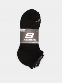 Чорний - Набір шкарпеток Skechers 3 Pair QTR Crew 25,5 - 35,5