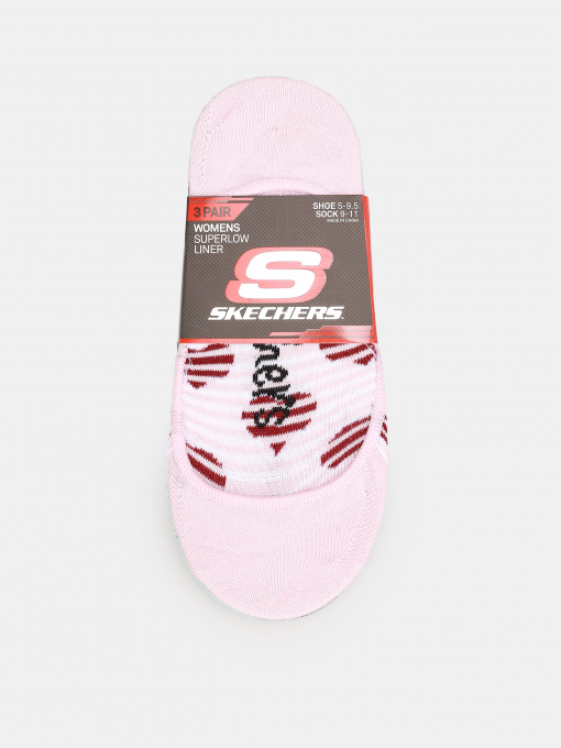 Набор носков Skechers 3 Pair Superlow Liner 35 - 39,5 модель S115408-680 Фото