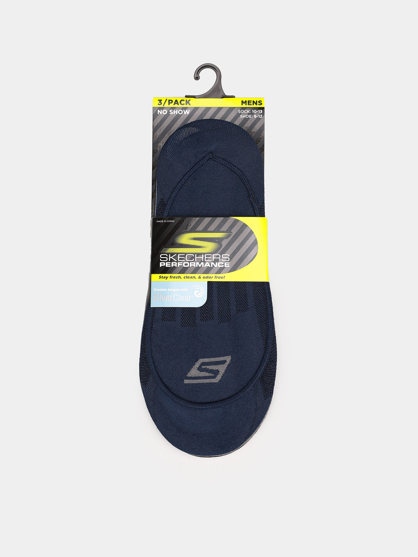 Набор носков Skechers 3 Pack No Show Performance 43-46 модель S101589-460 Фото