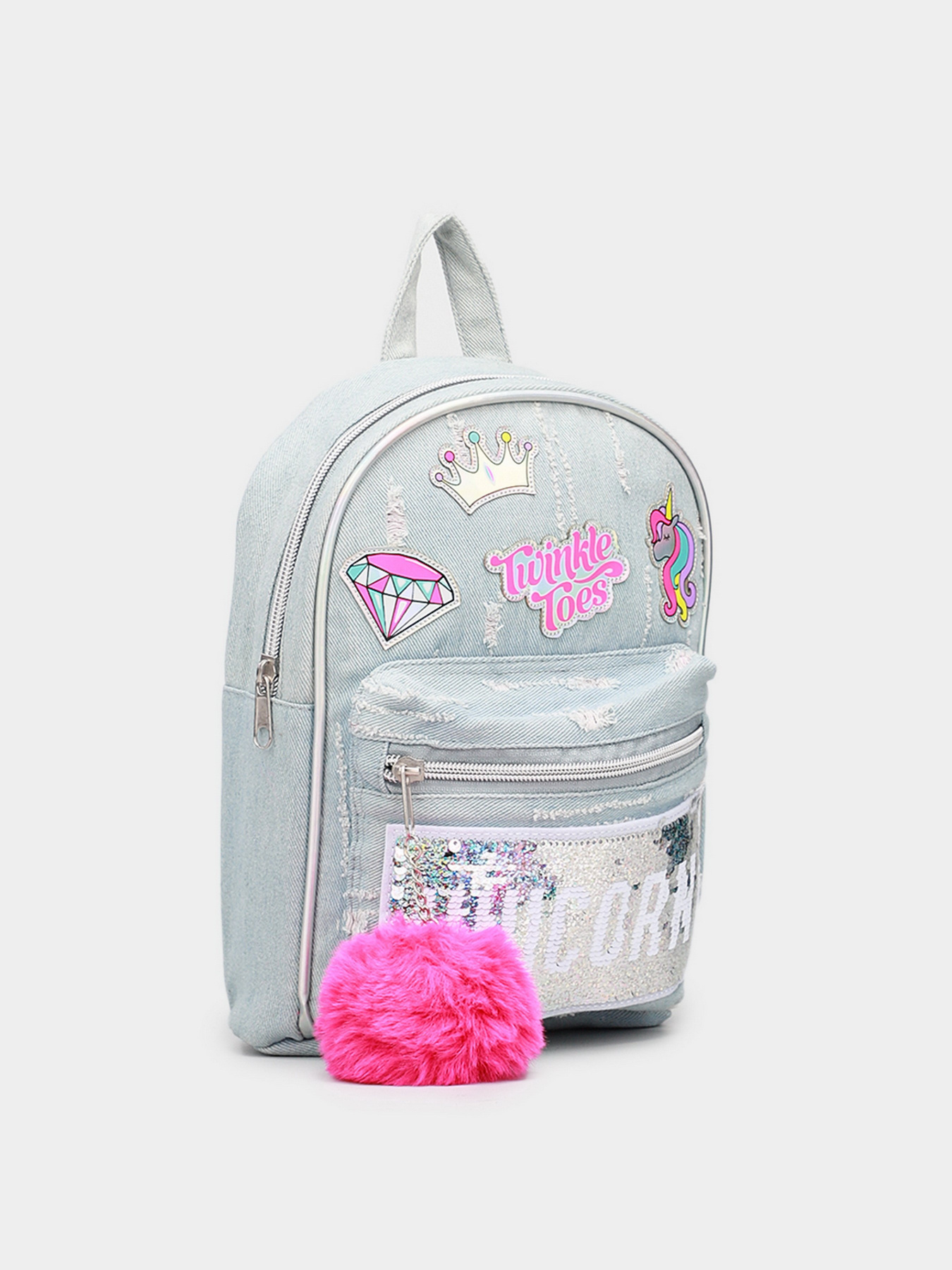 Рюкзаки Skechers Twinkle Toes: Flip Sequins модель A2463 SC BLU Фото