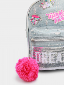 Рюкзаки Skechers Twinkle Toes: Flip Sequins модель A2463 SC BLU Фото