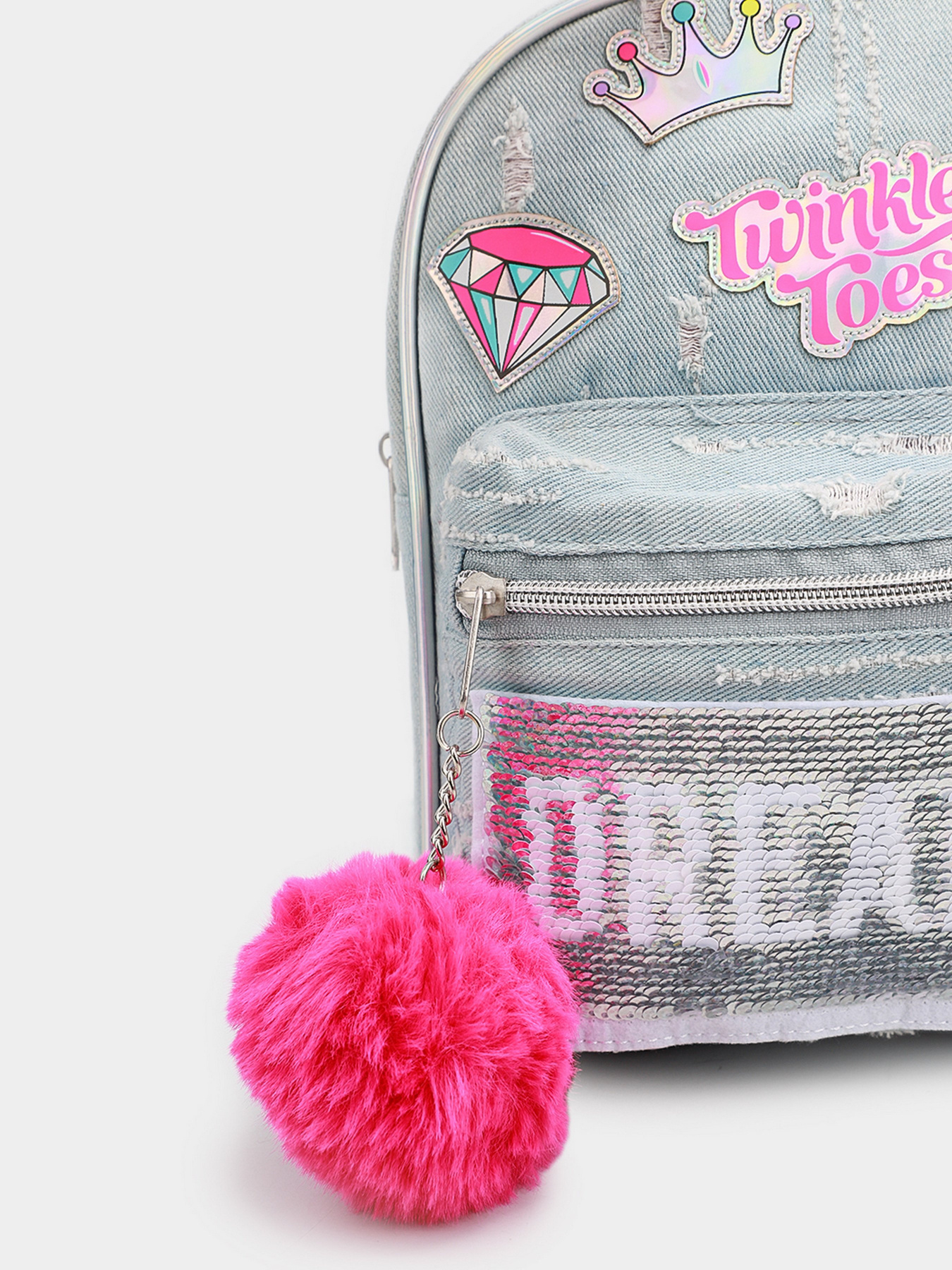 Рюкзаки Skechers Twinkle Toes: Flip Sequins модель A2463 SC BLU Фото