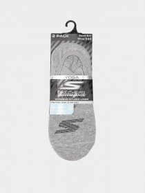 Набір шкарпеток Skechers Low Cut Heel Tab Socks модель S117018-030 Набір шкарпеток Skechers Low Cut Heel Tab Socks модель S117018-030 Фото