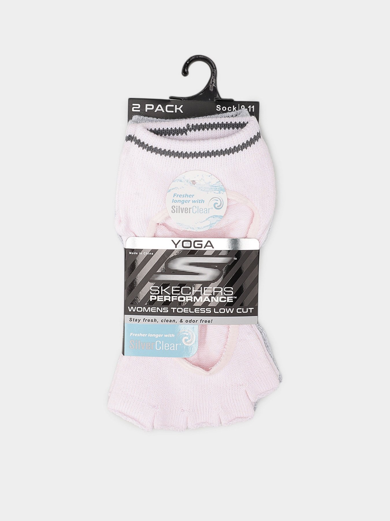 Набор носков Skechers Toeless Yoga Socks 35 - 39,5 модель S117019-683 Фото