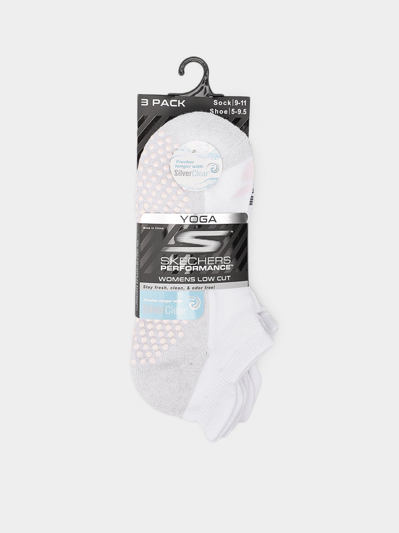 Набір шкарпеток Skechers Low Cut Toe Socks модель S117020-117 Набір шкарпеток Skechers Low Cut Toe Socks модель S117020-117 Фото