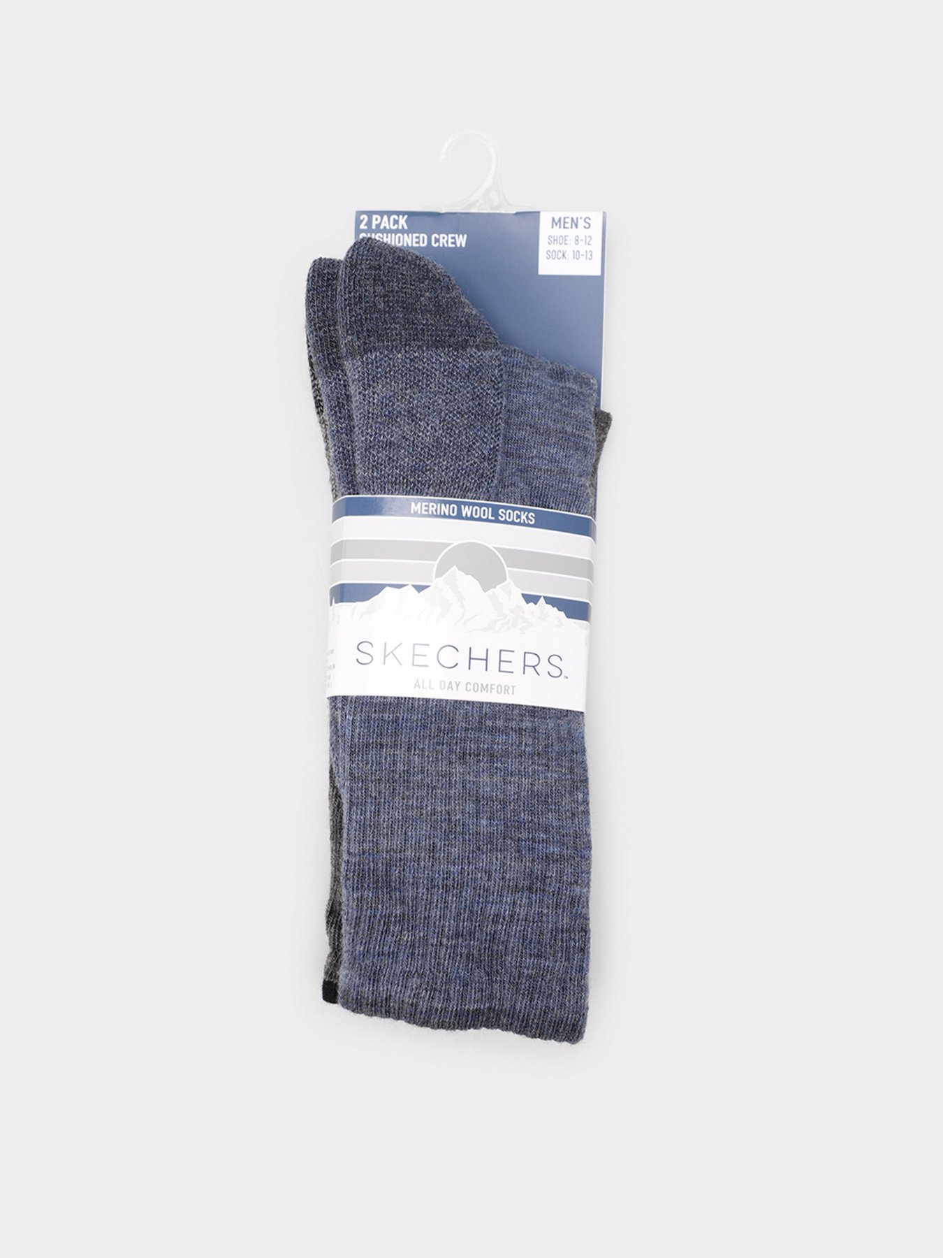 Набор носков Skechers Merino Wool Crew Socks модель S117424-462 Фото