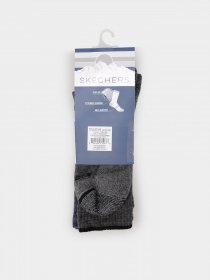 Набір шкарпеток Skechers Merino Wool Crew Socks модель S117424-462 Набір шкарпеток Skechers Merino Wool Crew Socks модель S117424-462 Фото
