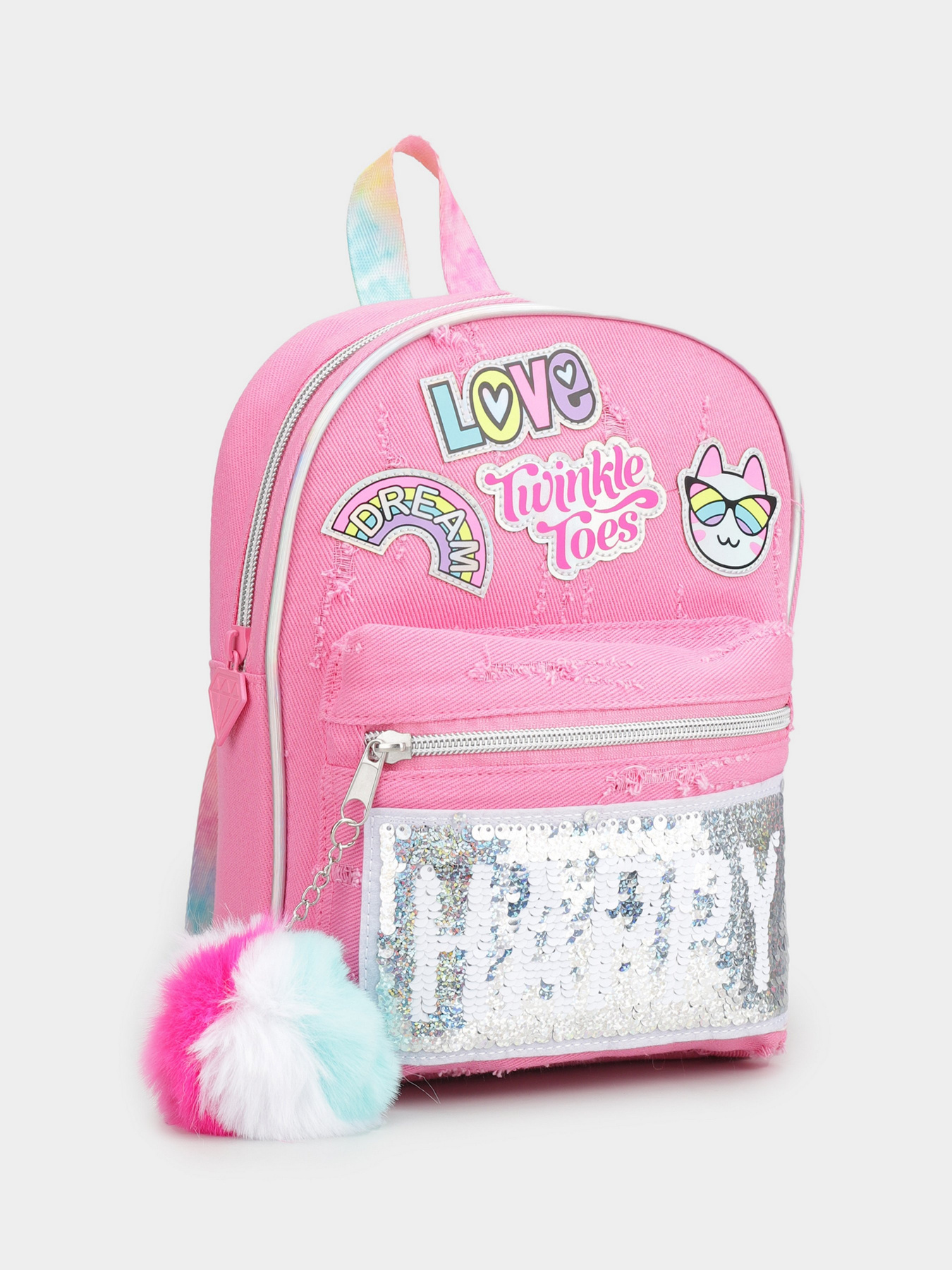 Повседневный рюкзак Skechers MINI REVERSE SEQUENCE TWINKLE TOES BACKPACK модель SKTT6882 HTPK Фото